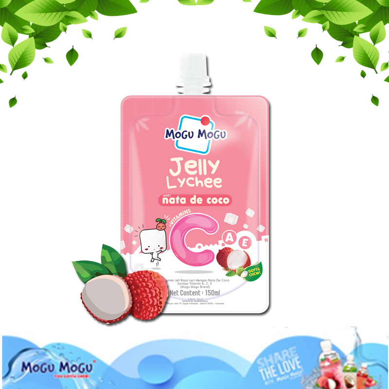 Jual Mogu Mogu Jelly Lychee 150ml ( minimal pembelian 6 pouch ...