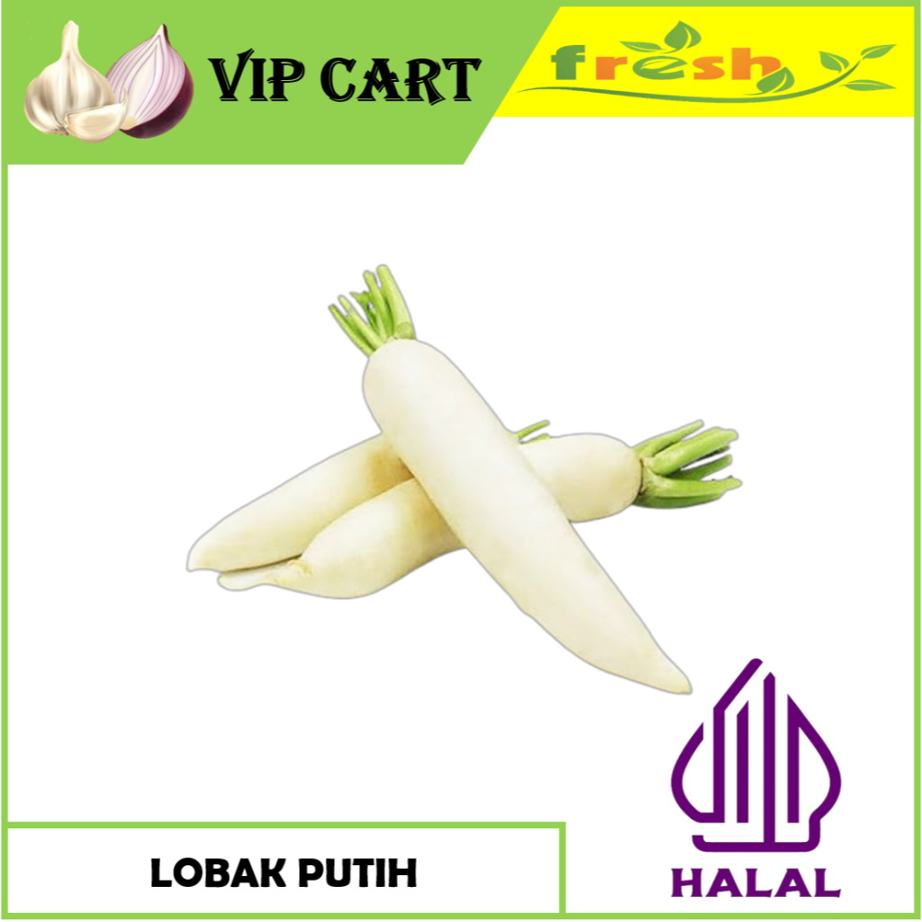 Jual Lobak Putih 1 Kg Shopee Indonesia