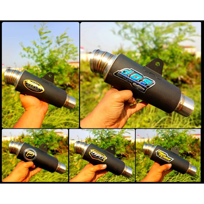 Jual slincer knalpot DOS FANTERA PEKAJAMAN BSS DPJ hitam | Shopee Indonesia