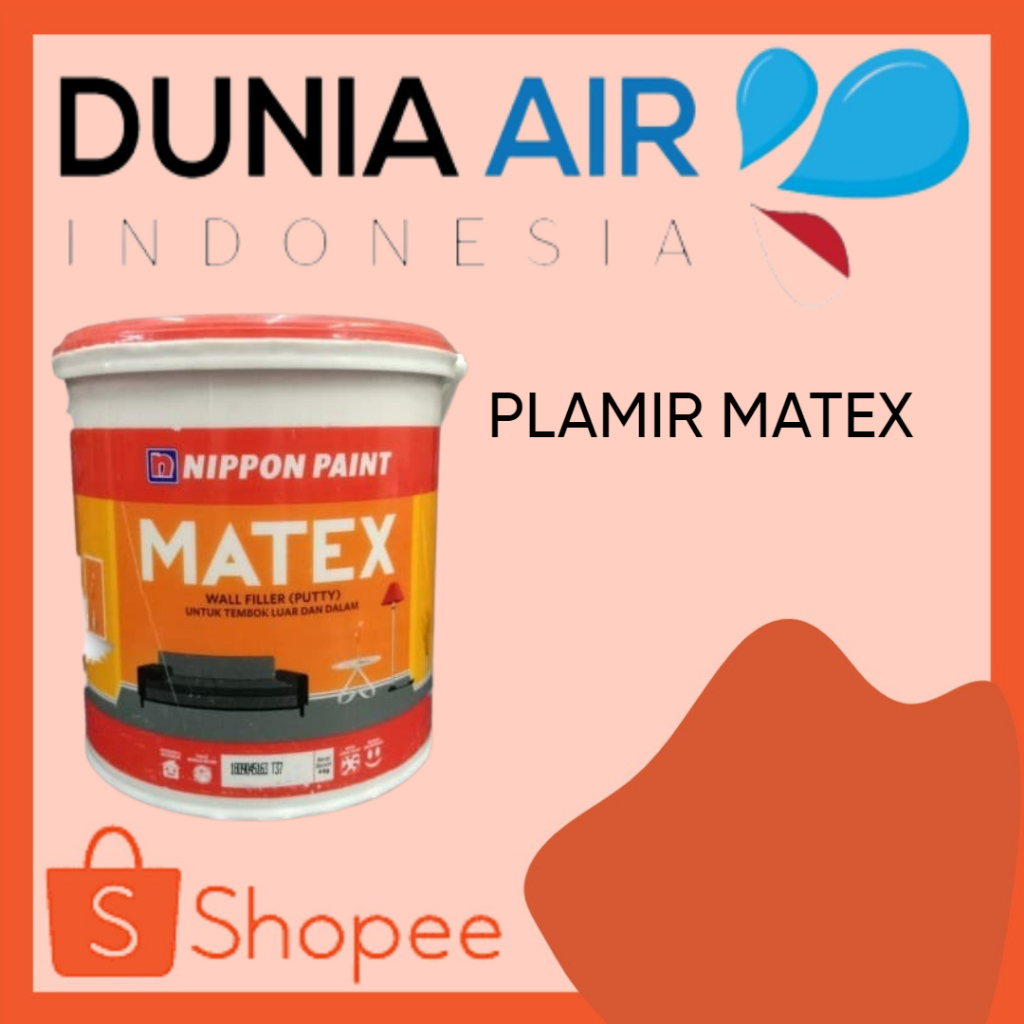 Jual Dempul Tembok Matex Plamur Plamir Putty Nippon Paint Kg Shopee Indonesia