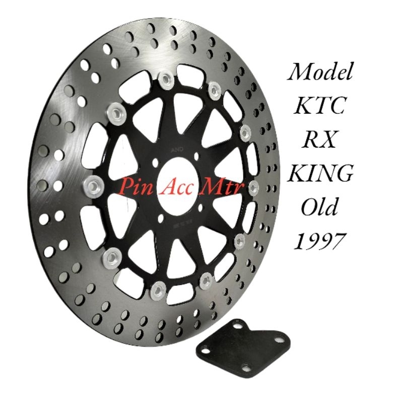 Jual Disc Cakram Depan Rotor RX KING Old Tahun Old/1997 Pnp Free Breket ...