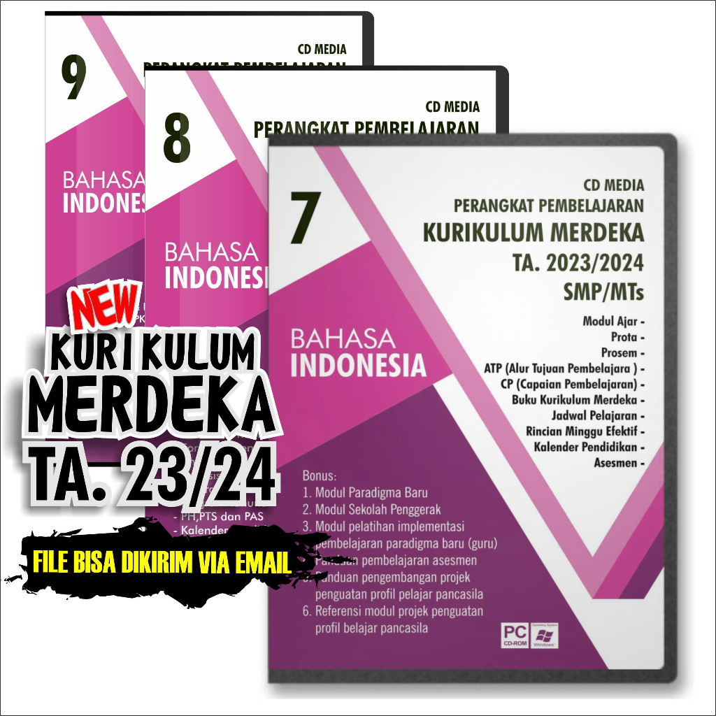 Jual CD PERANGKAT MODUL AJAR / RPP KURIKULUM MERDEKA (KUMER) BAHASA ...