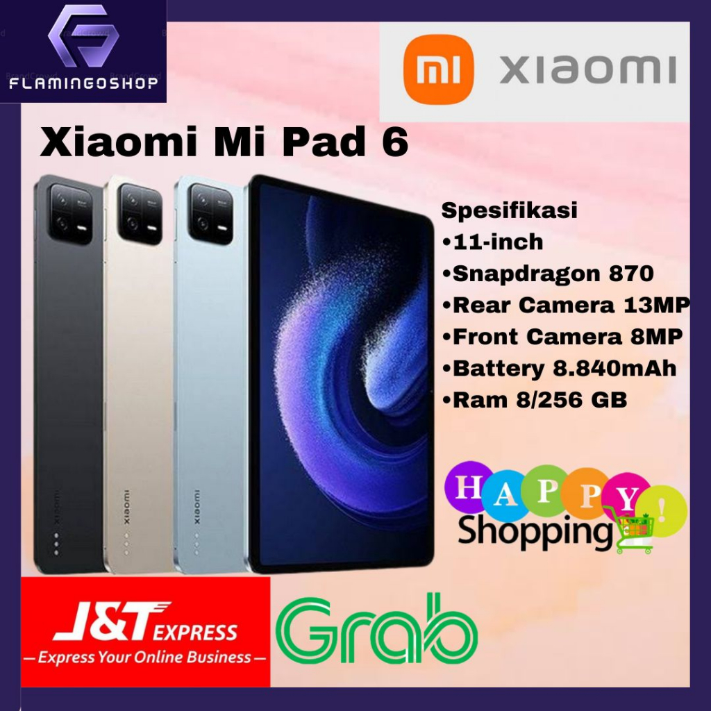 Jual XIAOMI MI PAD 6 RAM 8/256GB GARANSI RESMI XIAOMI INDONESIA ...