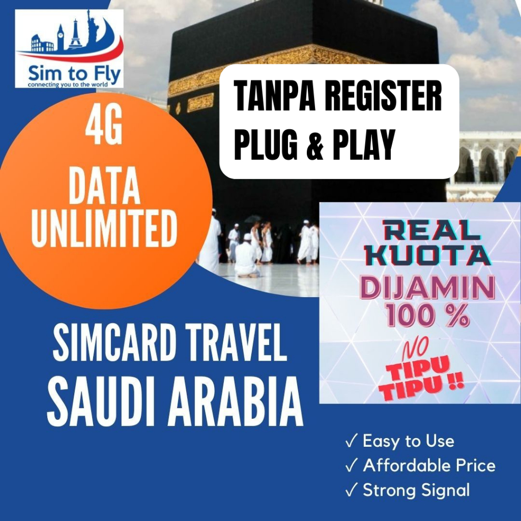 Jual Sim Card Umroh Saudi Arabia Best Signal ( Simcard Umroh Saudi ...