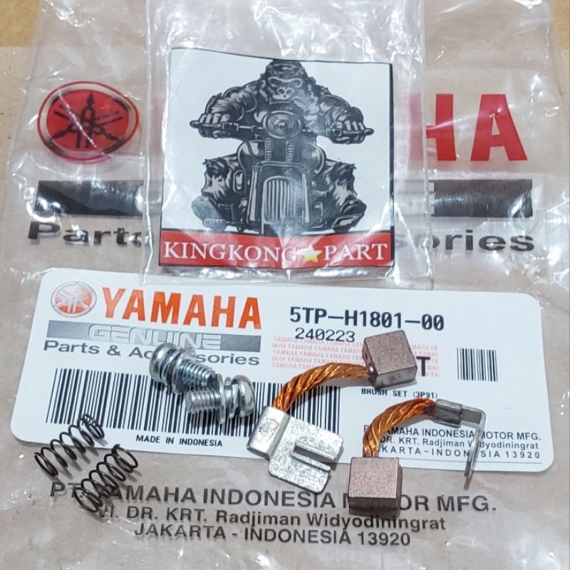 Jual Areng dinamo starter cool carbon brush set nmax Byson karbu f1 ...