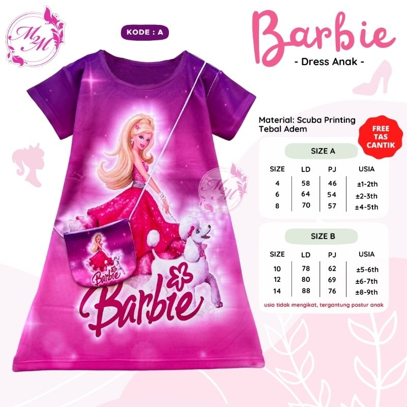jual-barbie-dress-anak-m2m-shopee-indonesia