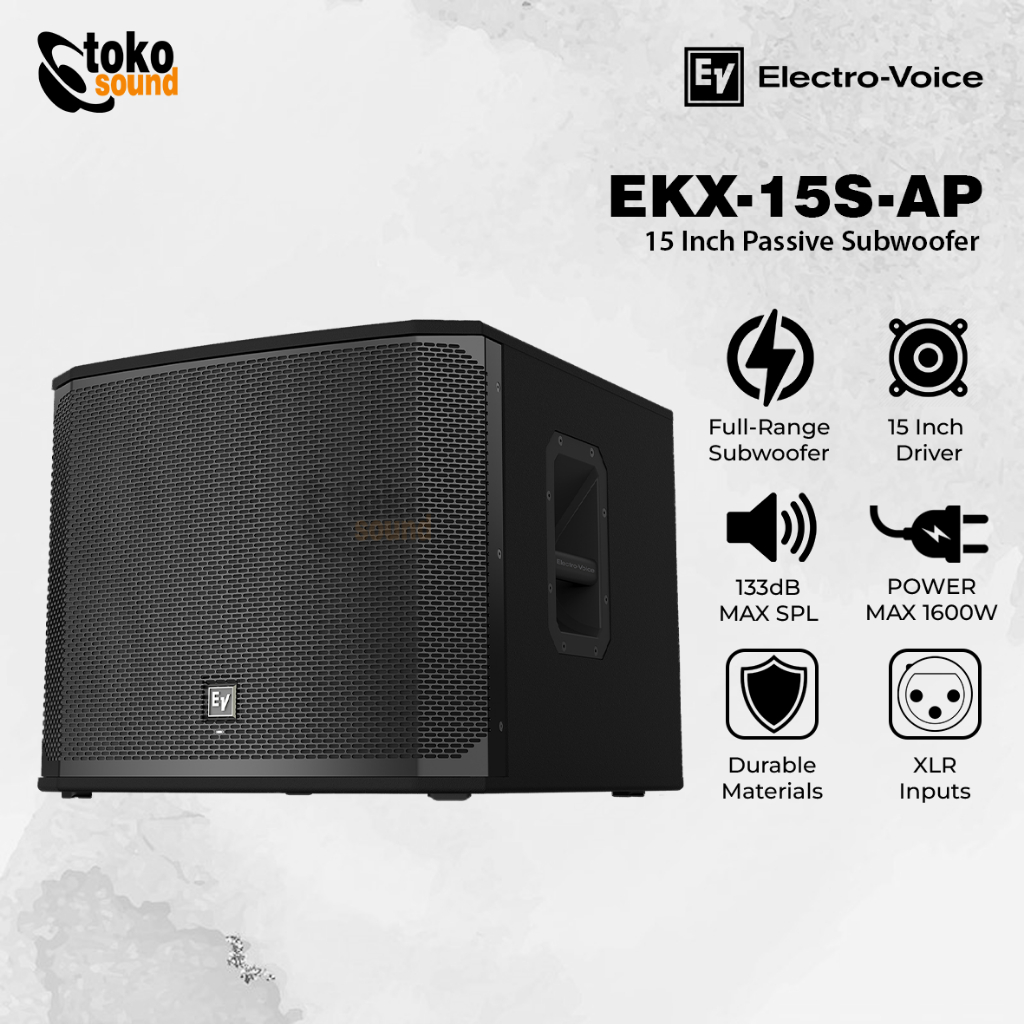 Jual Electro-Voice EKX-15S-AP EKX 15S AP - 15 Inch Passive Subwoofer ...