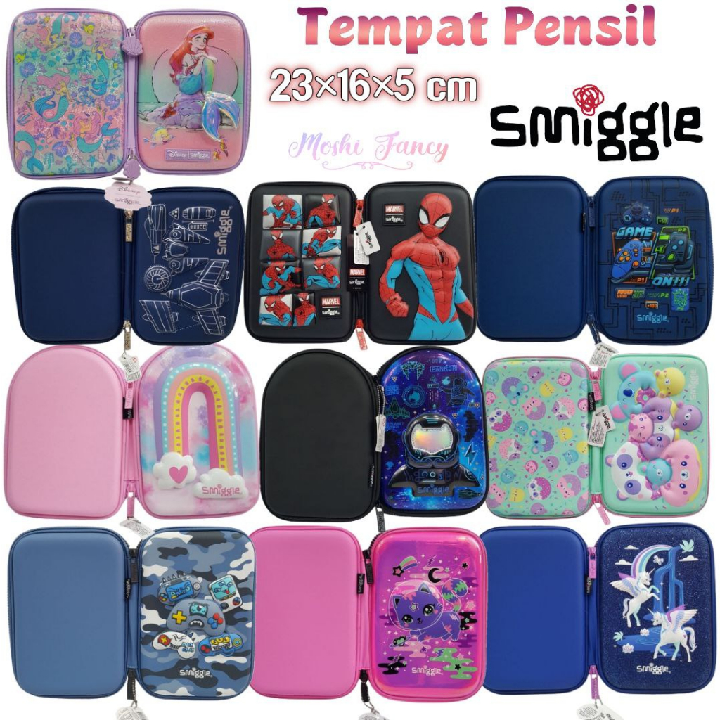 Jual Tempat Pensil Smiggle / Stationary Smiggle / Pencil Case Smiggle