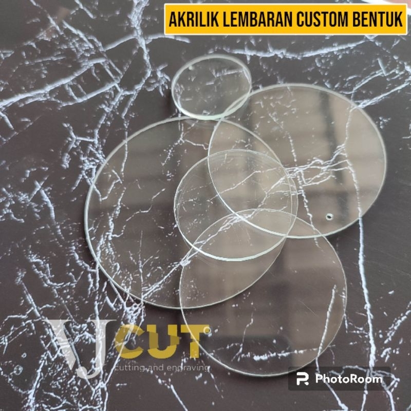 Jual Akrilik Lembaran Custom Bentuk | Akrilik Lembaran 2mm Bening ...