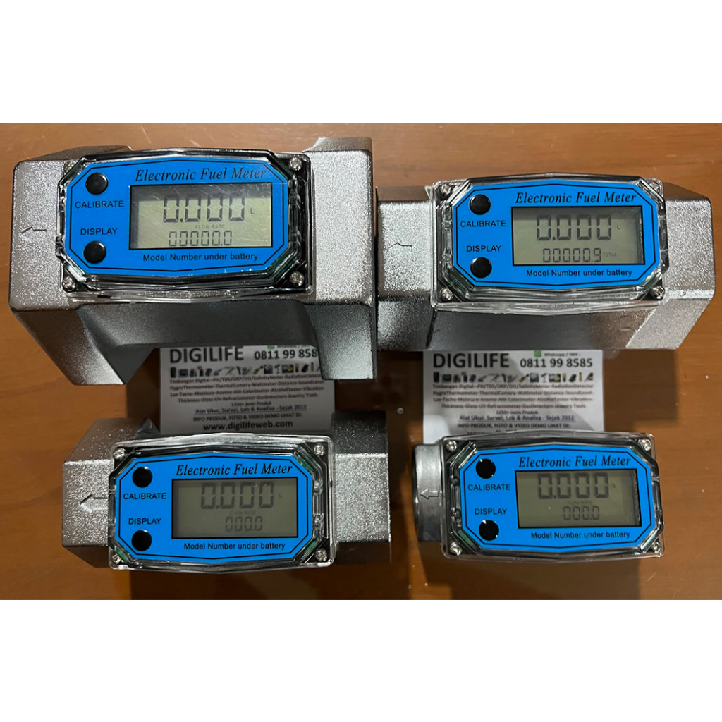 Jual Turbine Flow Meter 3 Inch Digital Water 3 Inci Fuel Solar NPT WG1 ...