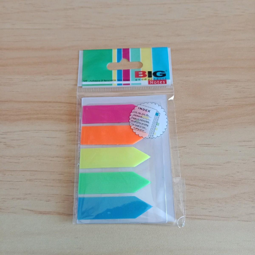 Jual Sticky note BIG Penanda buku transparant | Shopee Indonesia
