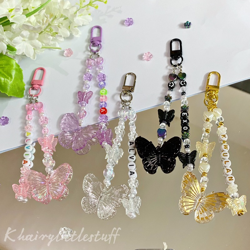 Jual Custom Keychain 2 Strap | Gantungan Kunci | Aksesoris Hp | Shopee ...
