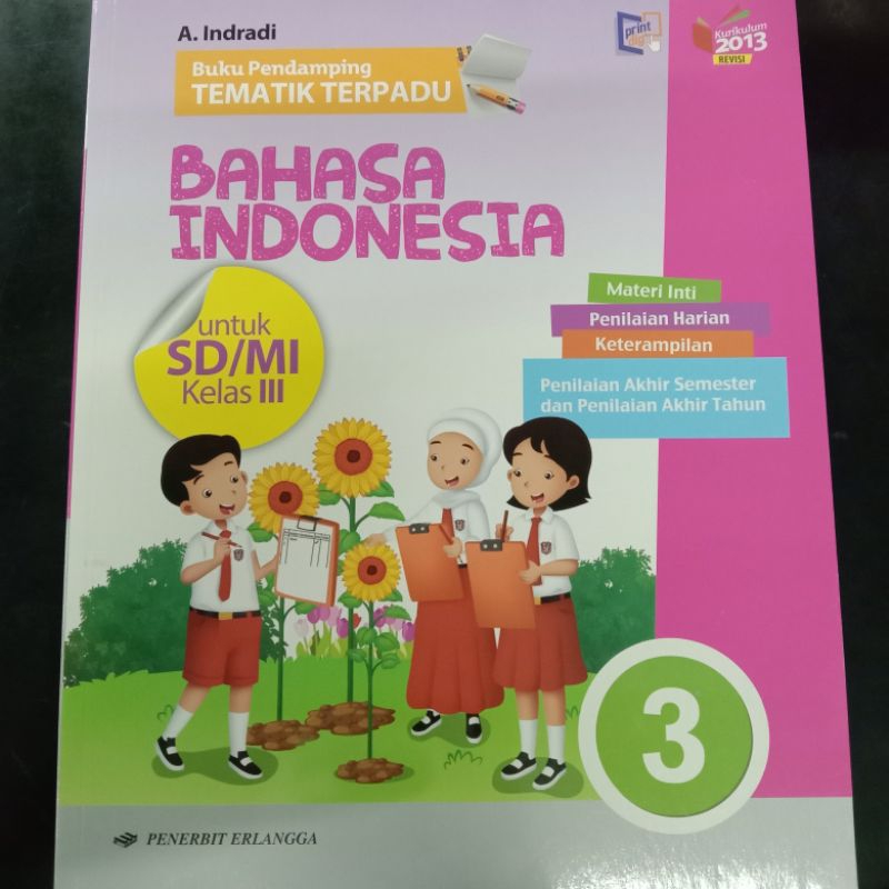 Jual Buku Bahasa Indonesia Kelas 3 Sd Buping Buku Pendamping