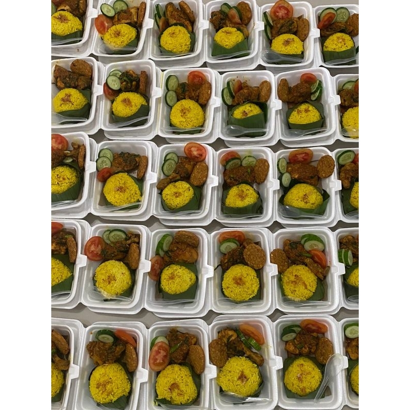 Jual Nasi Kotak Box Paket Hemat Jumat Berkah Instant Only Shopee