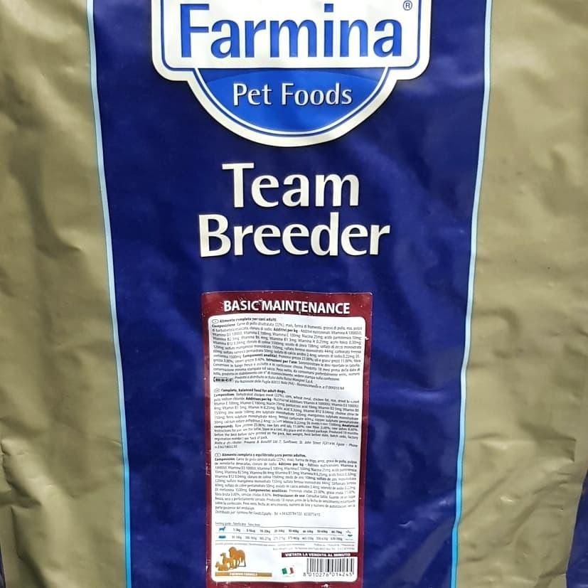 Jual Farmina Team Breeder Basic Maintenance 20kg | Shopee Indonesia
