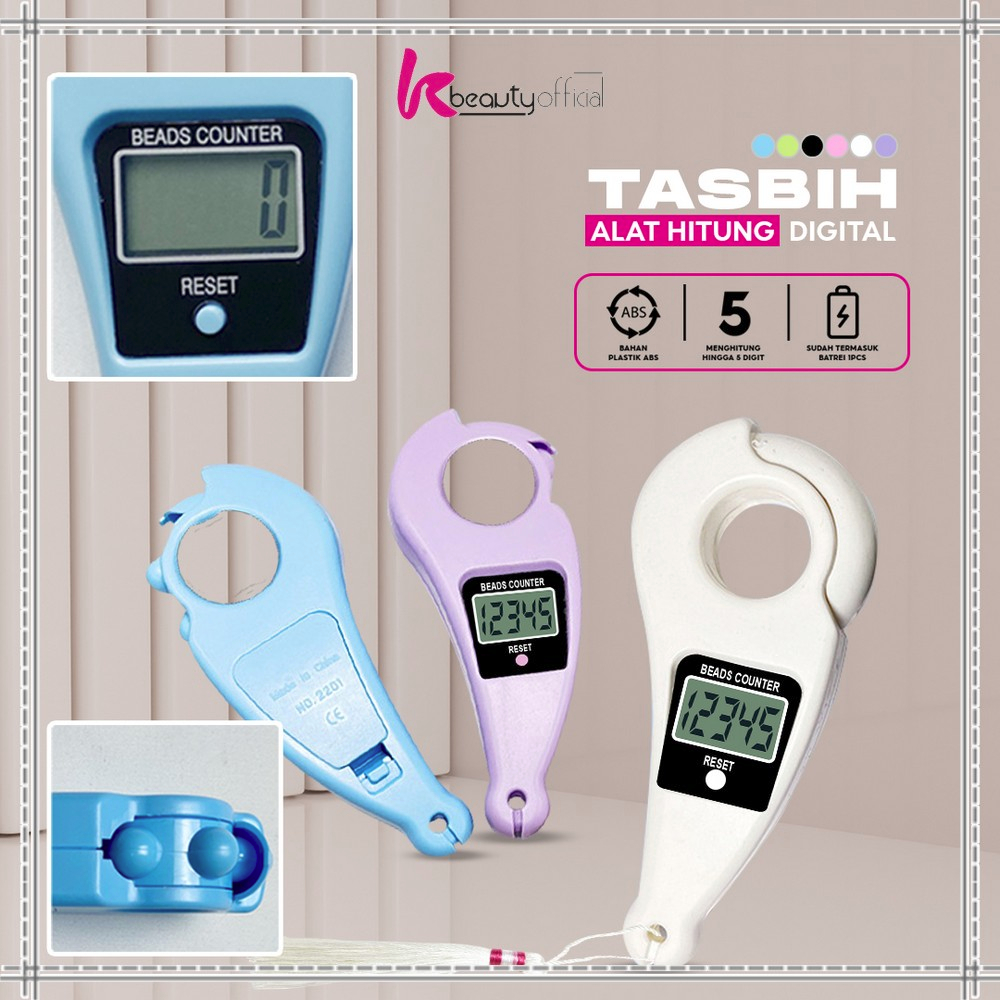 Jual KB-C938 Alat Hitung Dzikir Digital Tasbih Jari Counter Tally ...