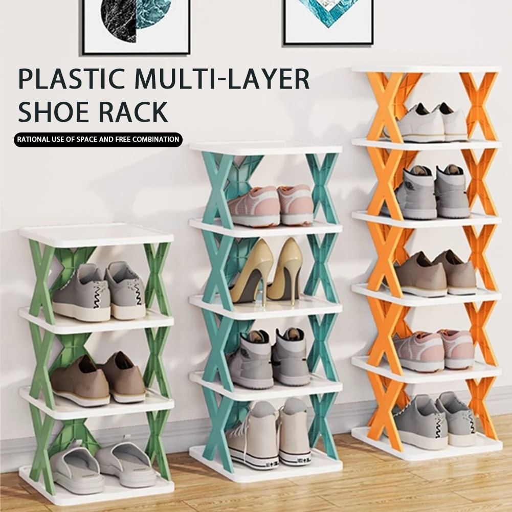 Jual ( OMG ) Rak Sepatu XJ-5 Tempat Sandal Sepatu Rak Serbaguna Plastik ...