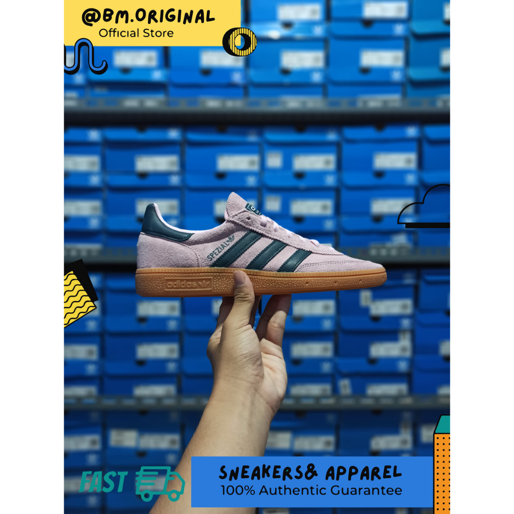 Jual Adidas Handball Spezial Clear Pink Arctic Night Gum IF6561 ...