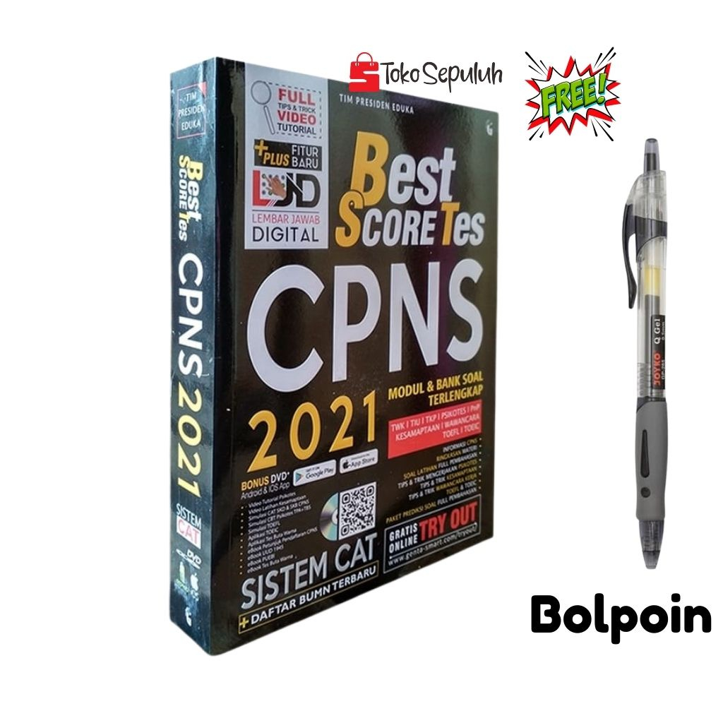 Jual Buku Tes Cpns Pppk Best Score Tes Cpns Pppk Shopee Indonesia