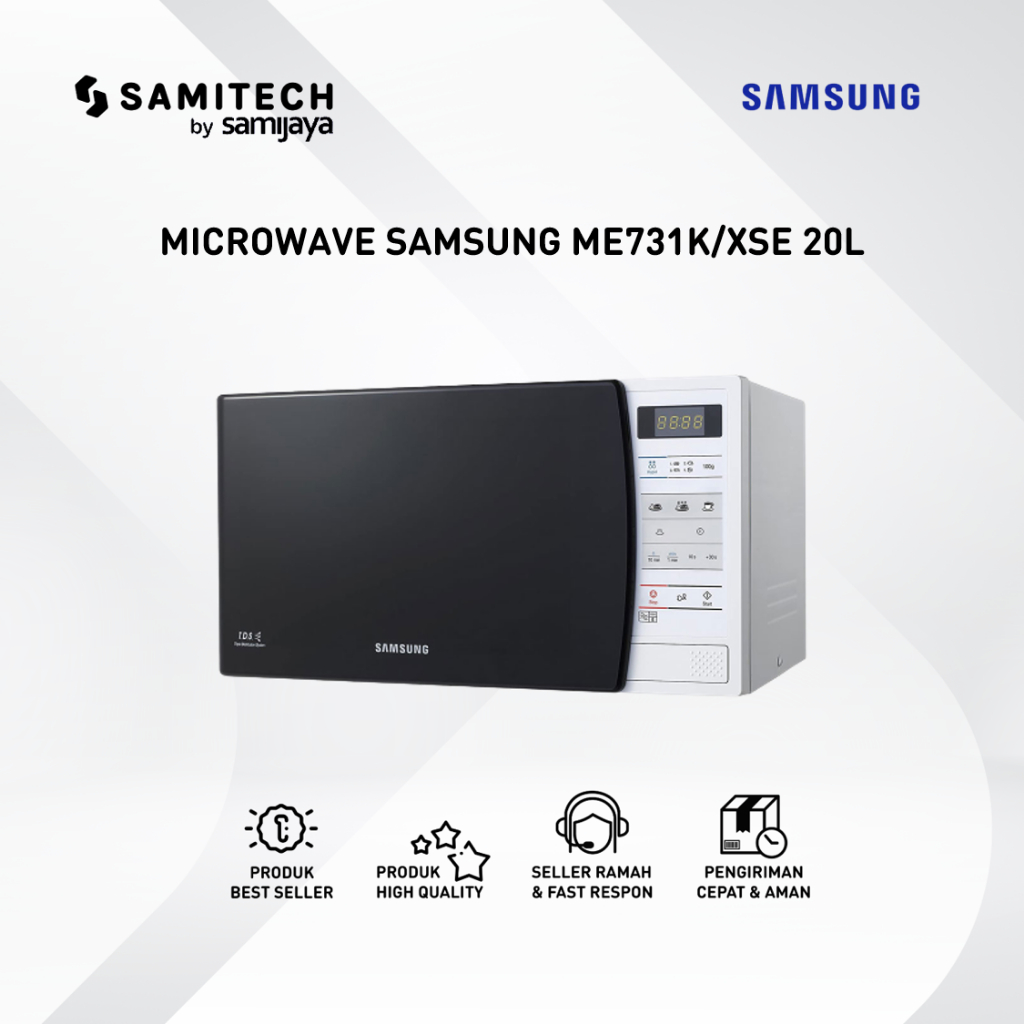 Jual MICROWAVE OVEN SAMSUNG ME731K/XSE 20liter BERGARANSI Shopee