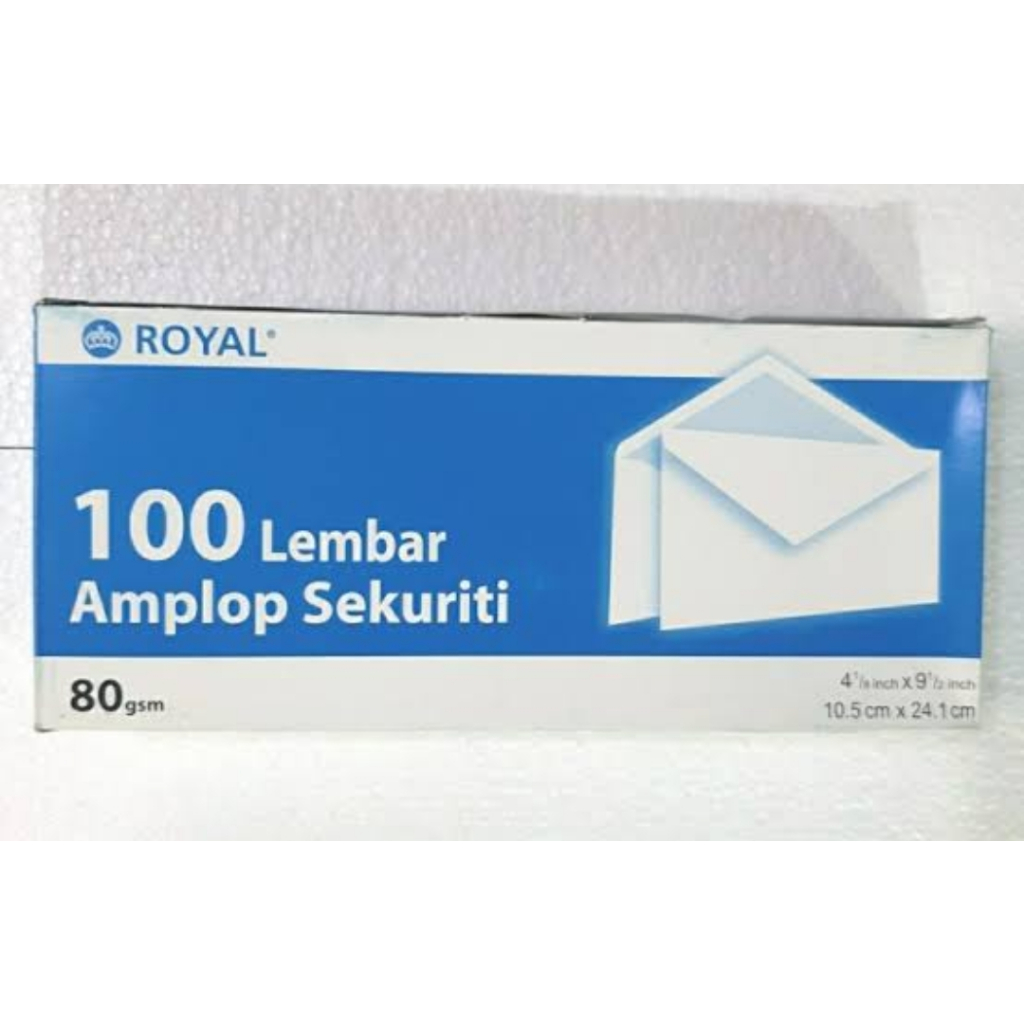 Jual Amplop Royal 100lembar Amplop Sekuriti 505g | Shopee Indonesia
