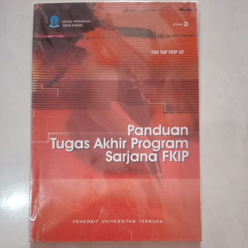 Jual Buku Panduan Tugas Akhir Program Sarjana FKIP | Shopee Indonesia