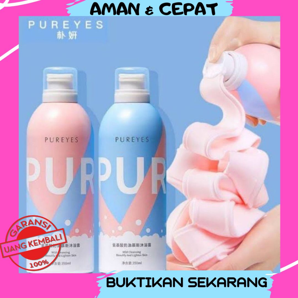 Jual PUREYES WHITENING SHOWER SABUN PEMUTIH PUREYES KOREAN ORIGINAL ...