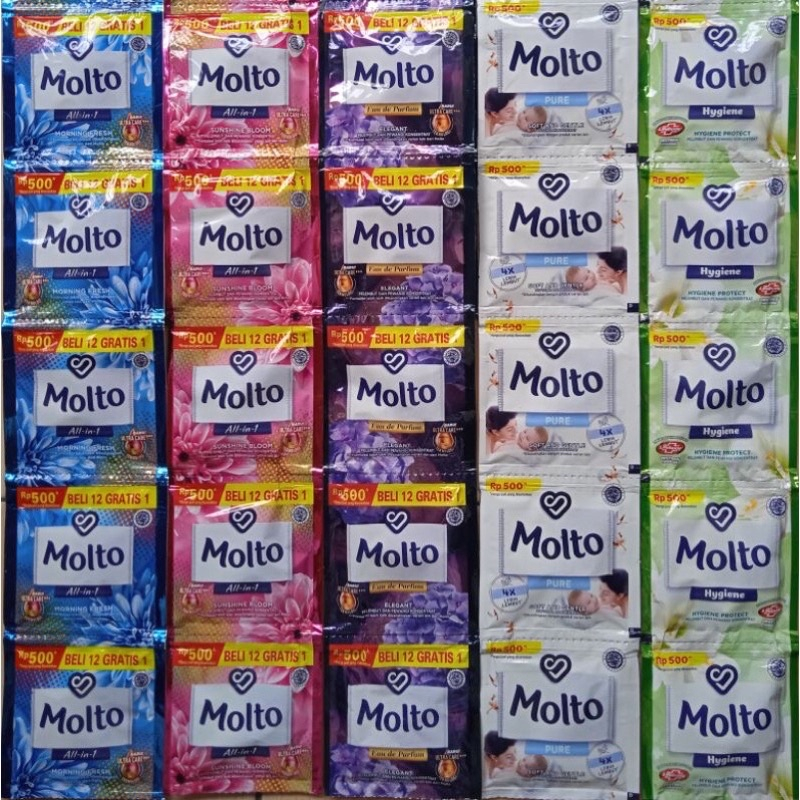 Jual Molto 500 Sachet 1 Renceng isi 12 pcs Random Shopee Indonesia