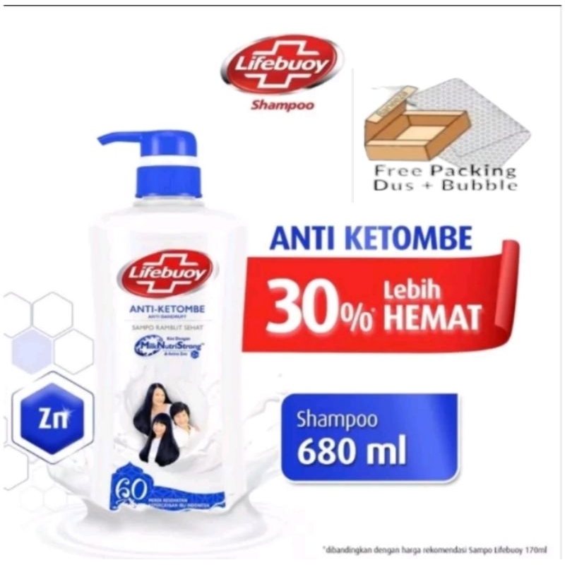Jual Lifebuoy shampoo anti ketombe 680 ml | Shopee Indonesia