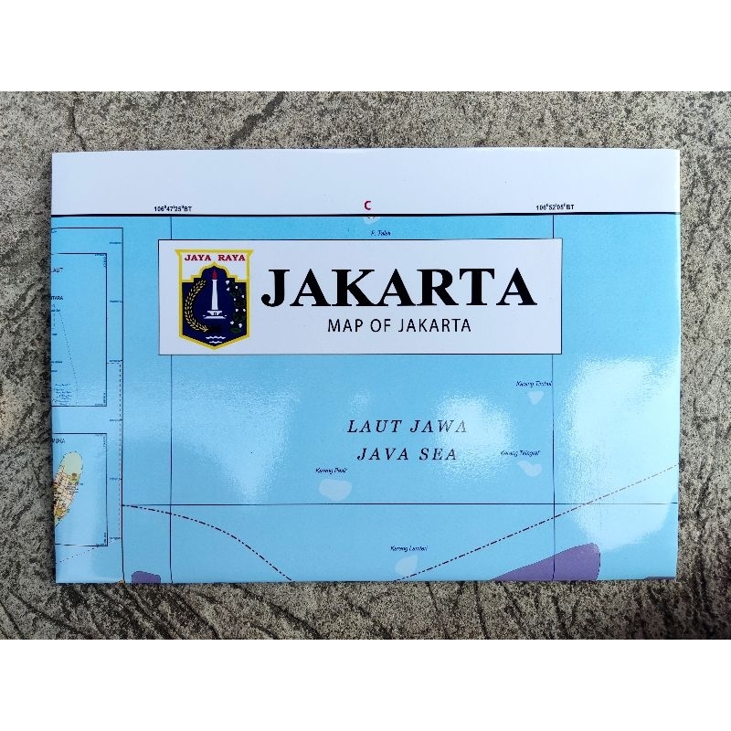 Jual Peta Jakarta Lipat | Shopee Indonesia