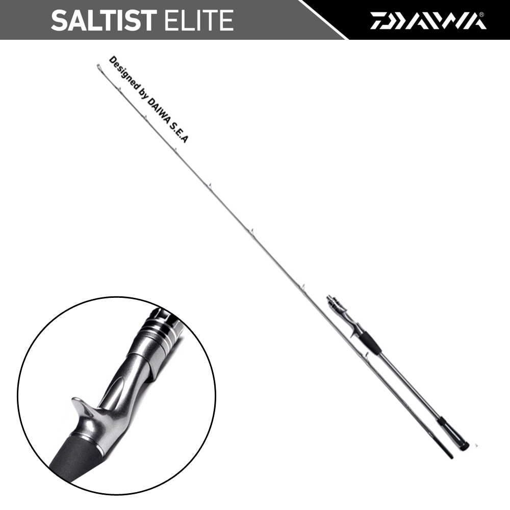 Joran Jigging DAIWA SALTIST ELITE LJ 2023 Light Jigging Spinning Bait  Jigging