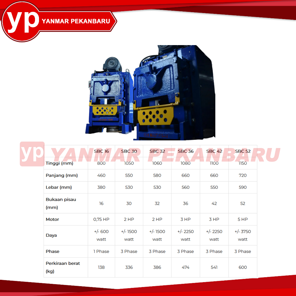 Jual Mesin Pemotong Besi Beton Bar Cutting Bar Cutter STRONG Shopee