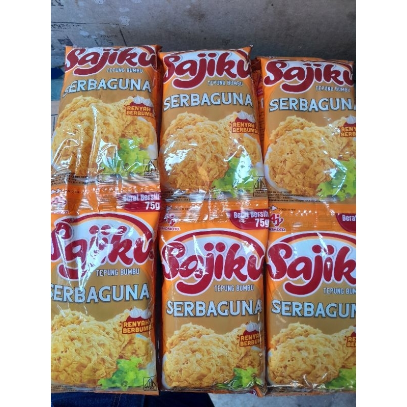 Jual Sajiku Tepung Bumbu Serbaguna 75gr | Shopee Indonesia