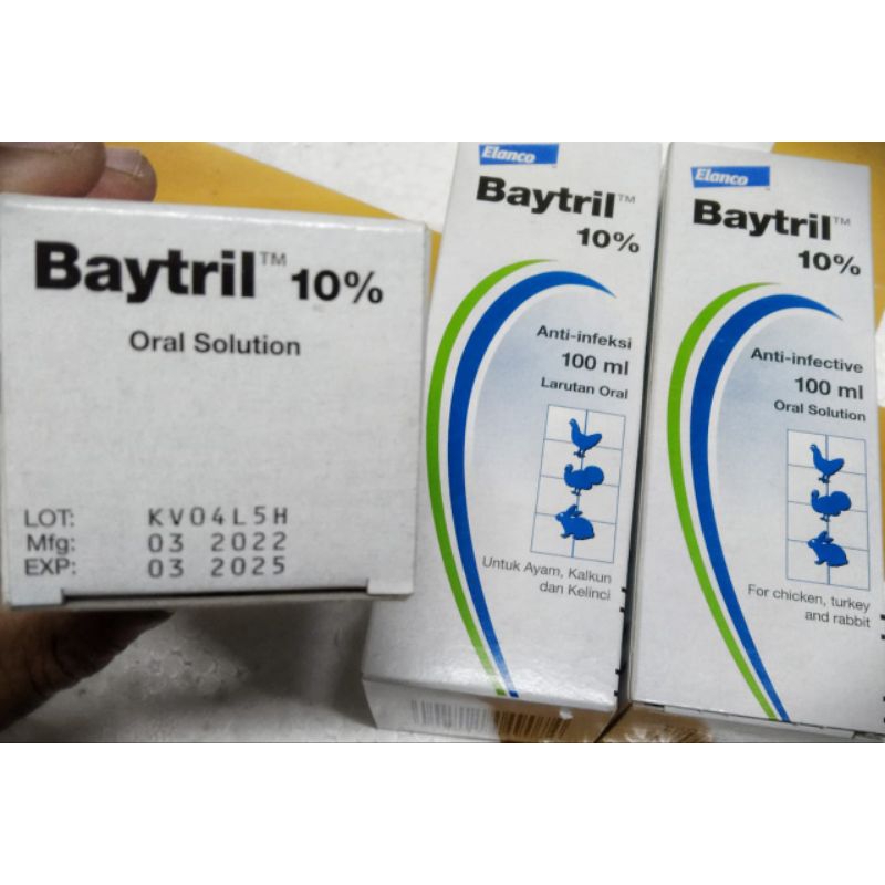 Jual Baytril 10% 100ml | Shopee Indonesia