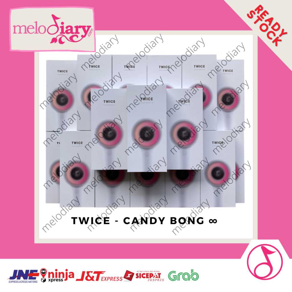 Jual TWICE CANDY BONG ∞ / INFINITY (OFFICIAL LIGHTSTICK) BOOKSLOT