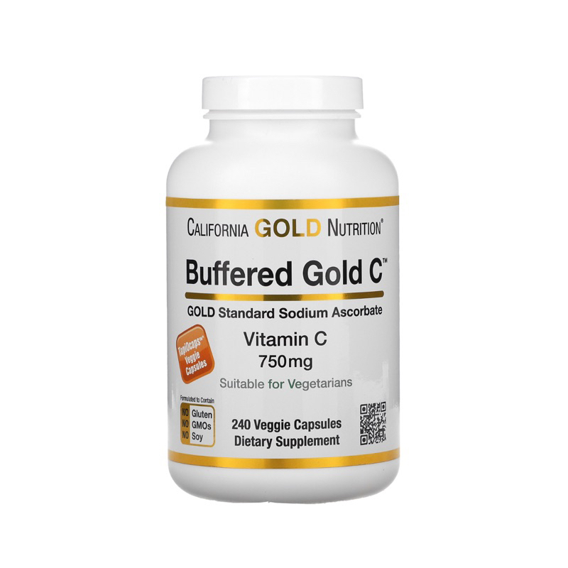 Jual California gold Vitamin C Buffered 750 mg California Gold ...