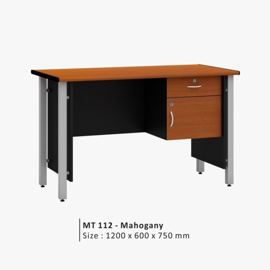 Jual Meja Kantor Meja Tulis Kaki Besi Meja 1/2 Biro Meja 120 | Shopee ...