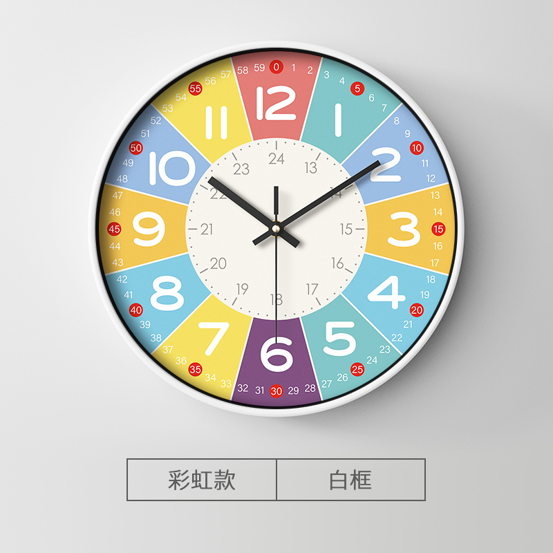 Jual SOMEMAY Jam dinding edukasi anak M181 / Jam dinding aesthetic 20CM