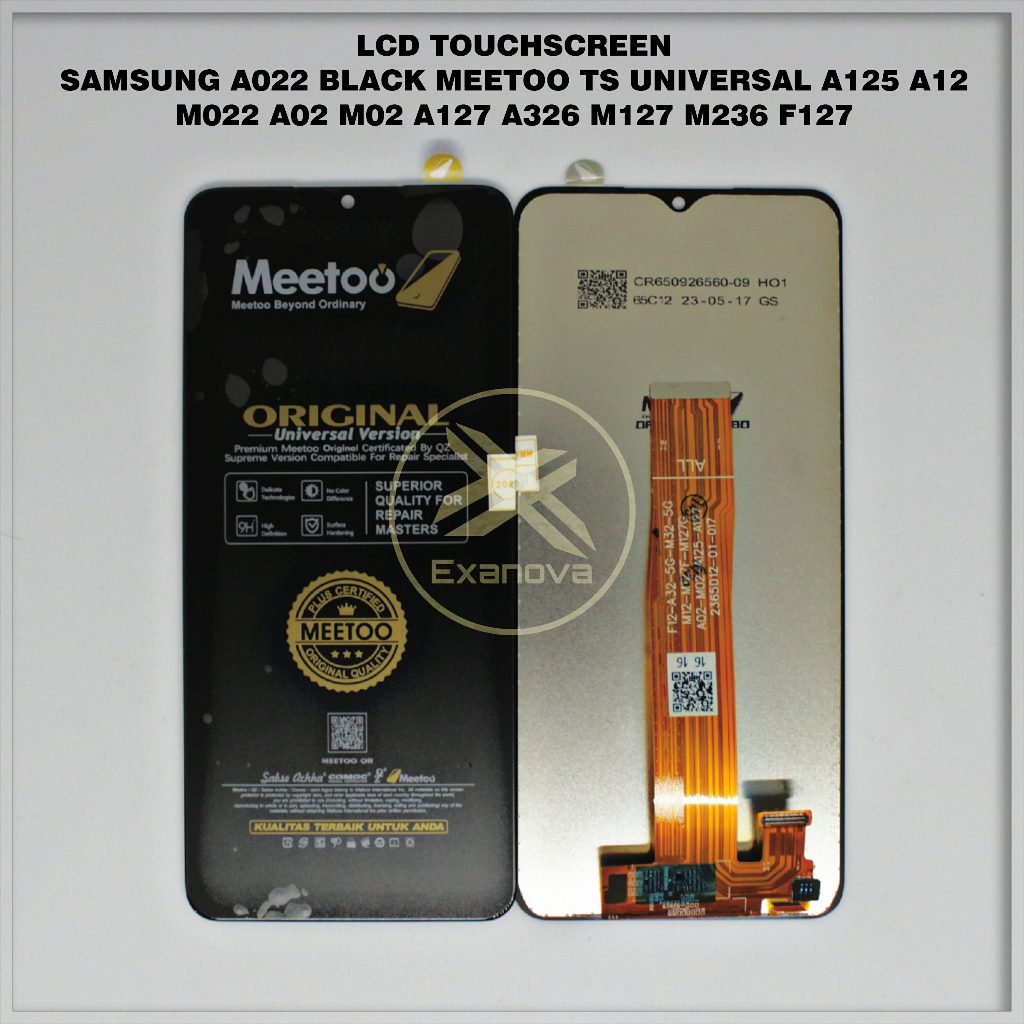Jual LCD TOUCHSCREEN SAMSUNG A022 TS UNIVERSAL A125 A12 M022 A02 M02 ...