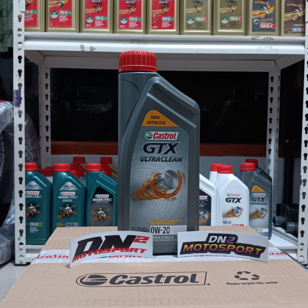 Jual Castrol GTX Ultraclean 0W20 0W-20 0W/20 API SN/CF ILSAC GF-5 ...