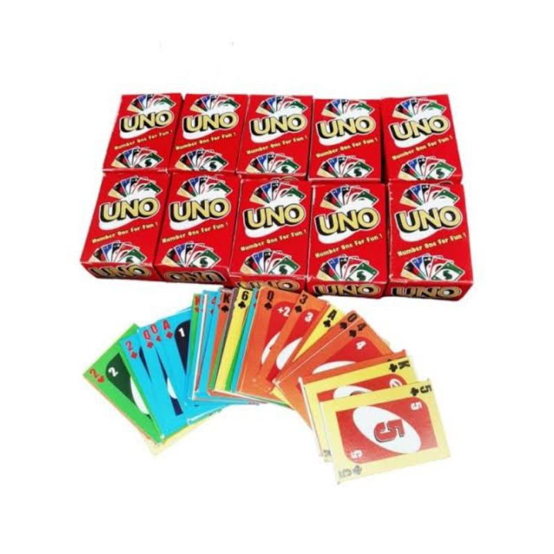 Jual Permainan kartu KELUARGA / Kartu UNO anak ukuran 5x3cm/kartu UNO