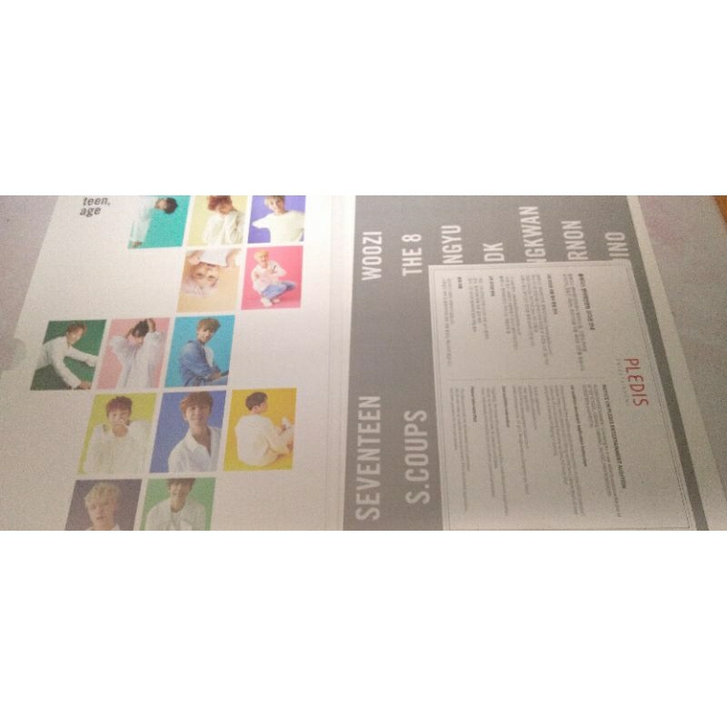 Jual SVT Seventeen Sebong Teen Age CD set only | Shopee Indonesia