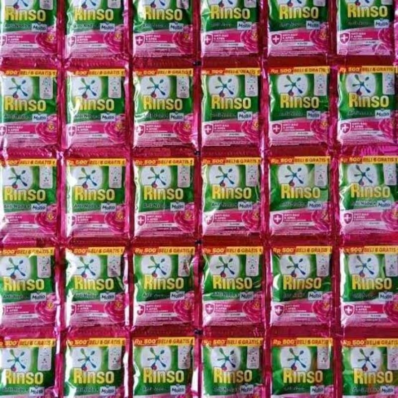 Jual Rinso Cair 500an 6 Renteng ( Dapat 36 Sachet ) | Shopee Indonesia
