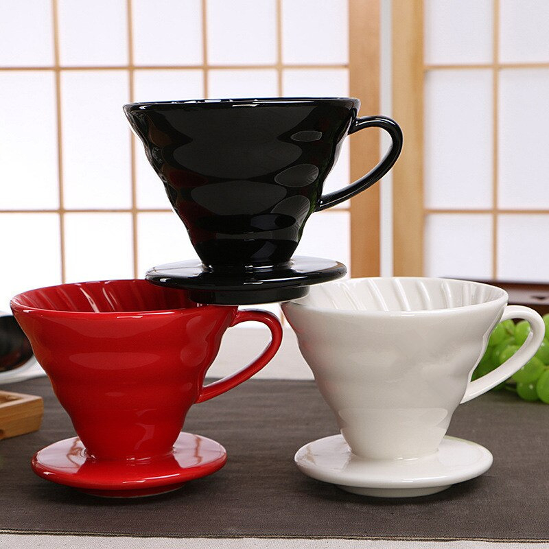 Jual V60 Dripper Ceramic 02 Coffee Dripper Keramik Kopi 14 Cups