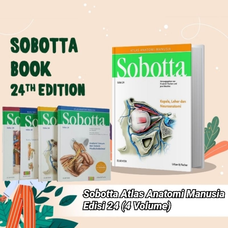 Jual Buku Referensi Kedokteran Sobotta Atlas Anatomi Manusia Edisi 24 ...