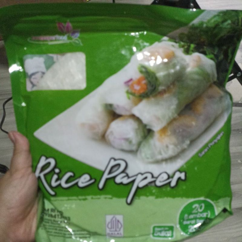 Jual RICE PAPER 200g SUSHI NORI JAVA SUPERFOOD Shopee Indonesia