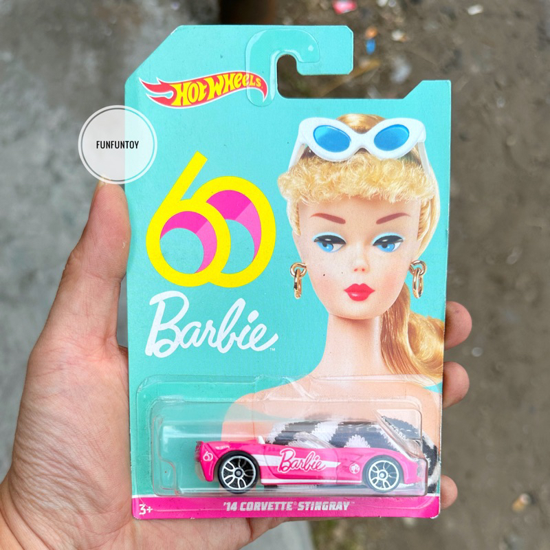 Jual Hot Wheels Hotwheels Barbie 14 Corvette Stingray | Shopee Indonesia