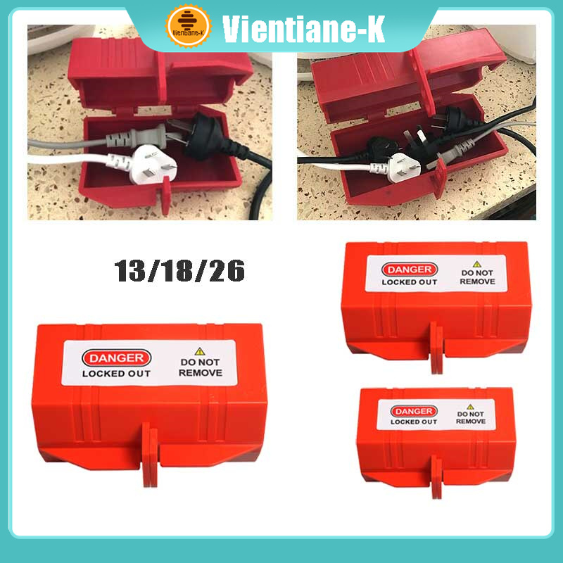 Jual Locked Out Alat Loto Penguncian Plug Steker Listrik Electrical ...