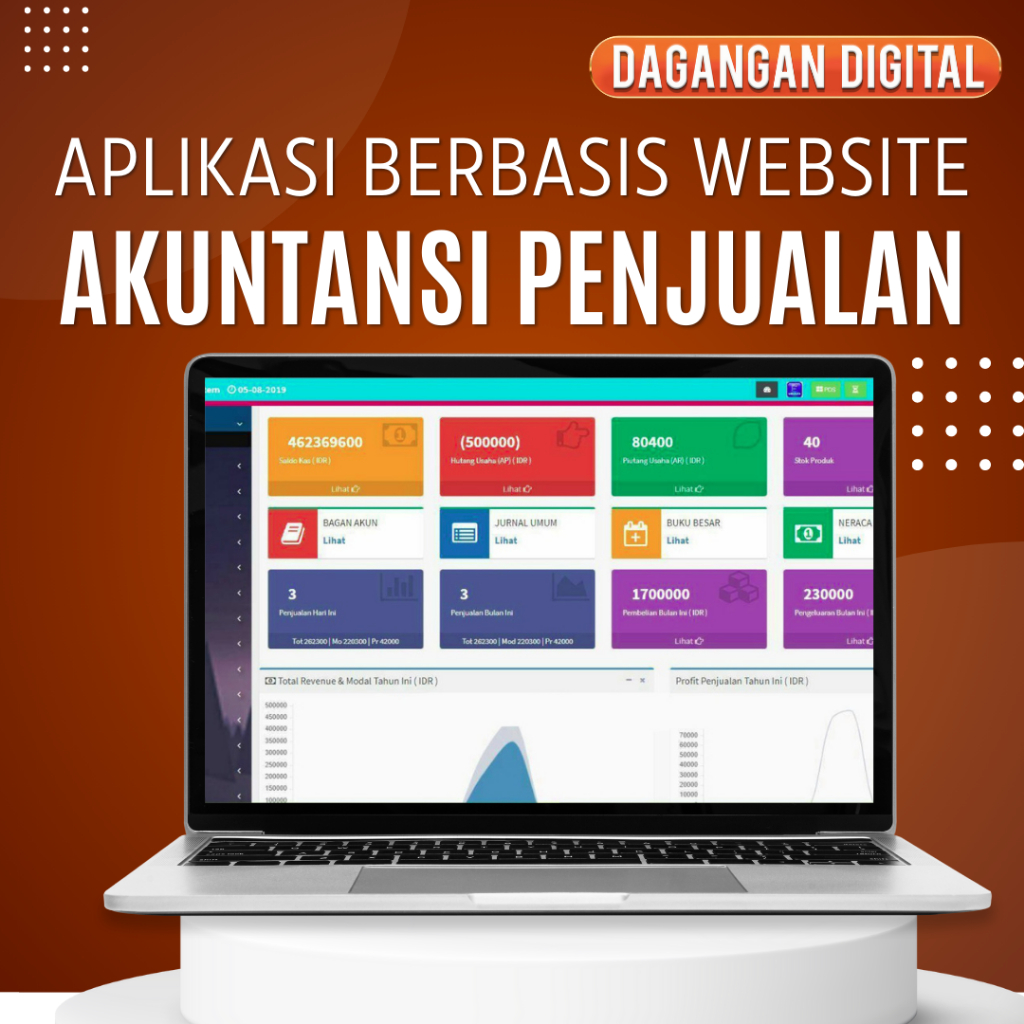 Jual Sistem Akuntansi Penjualan Berbasis WEB | Shopee Indonesia