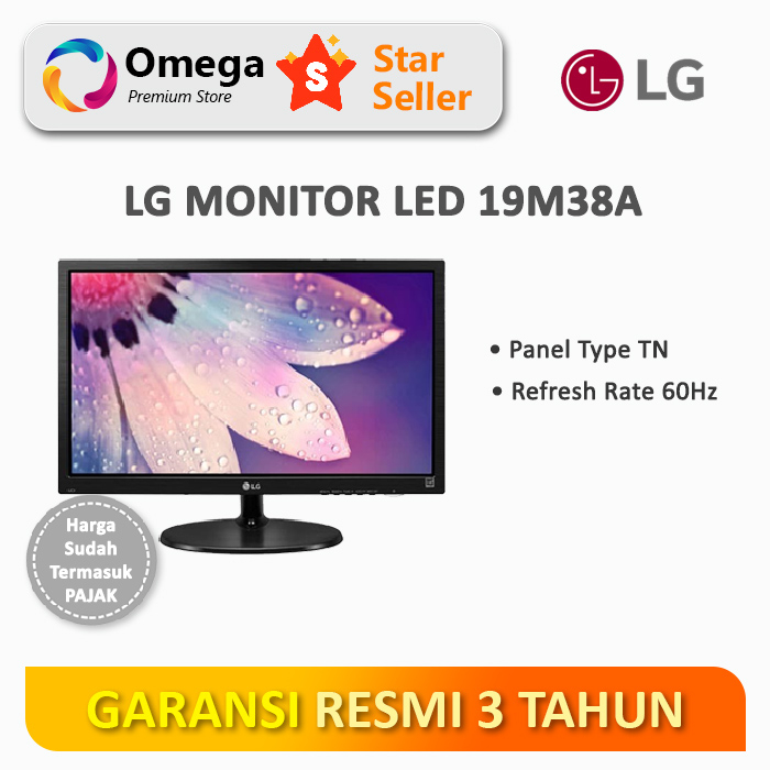 Jual Monitor LG 19M38A LED 19" | Shopee Indonesia